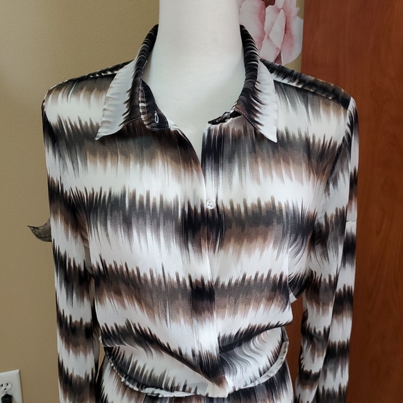 BCBGMAXAZRIA Printed Dress - Picture 3 of 11